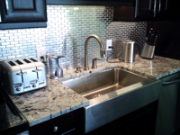gorgeous granite kitchen countertop